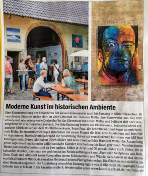 KUNST in Schlatt 2019